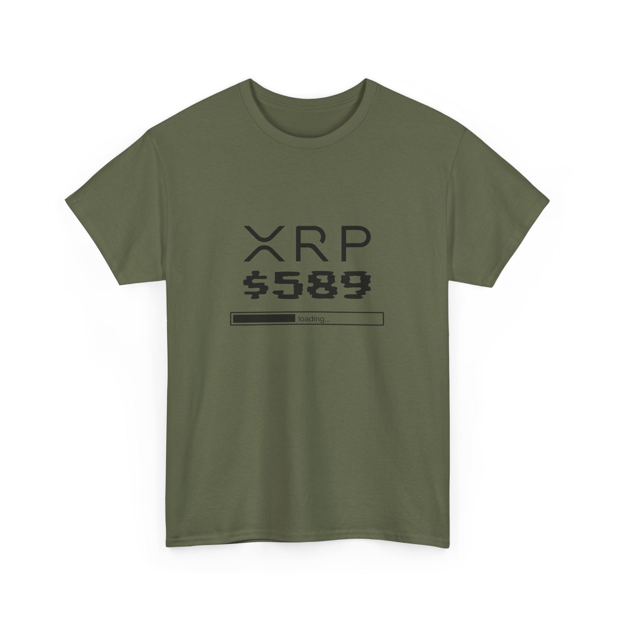 green XRP shirt 589 design front