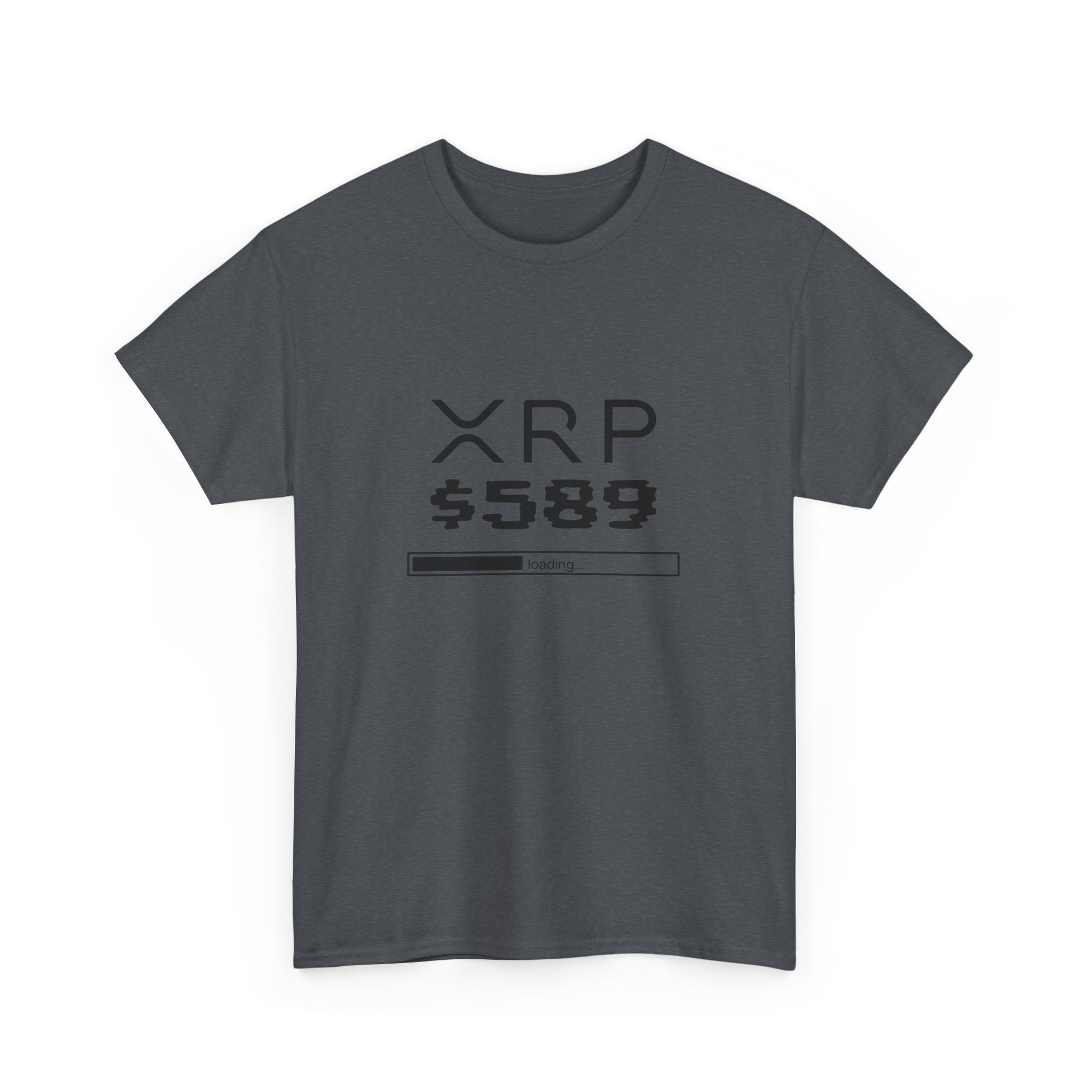 Grey XRP shirt 589 design front 