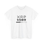 White XRP Shirt 589 Design Front 